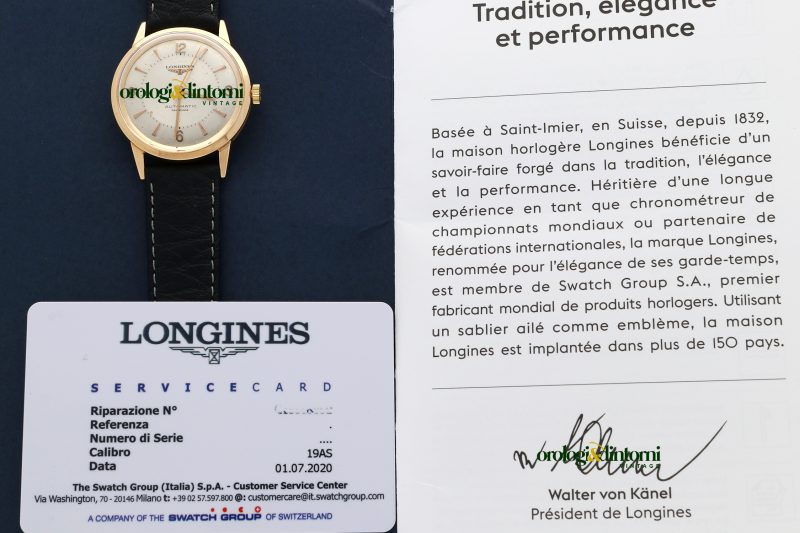 Vintage Longines Automatico Caliber 19AS with LSC - Image 6