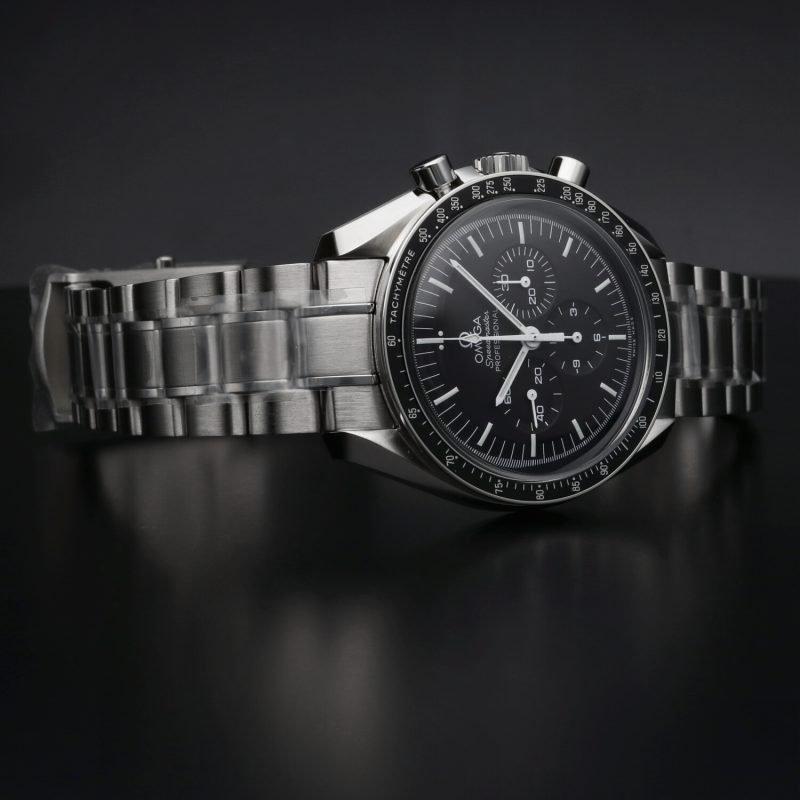 2020 Omega Speedmaster Professional Moonwatch 3113042300100 Nuovo Full-Set - immagine 7