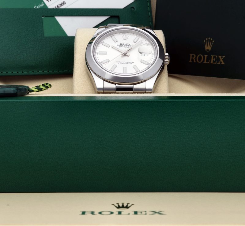2017 Rolex Datejust II 116300 Scatole e Garanzia - immagine 12