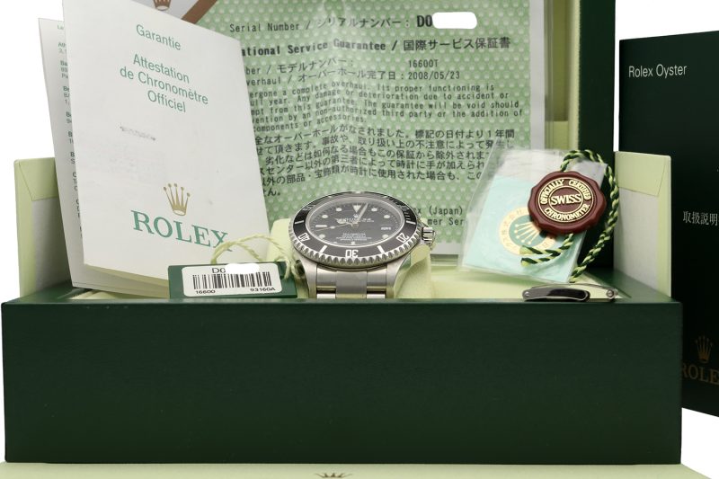 2005 Rolex Sea-Dweller 16600 Box Papers and RSC - Image 16