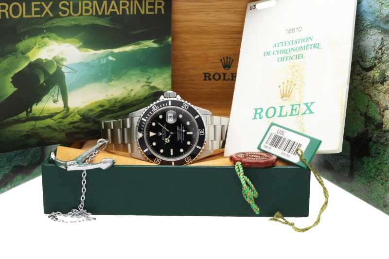 1997 Rolex Submariner Date 16610 Box and Papers - Image 15