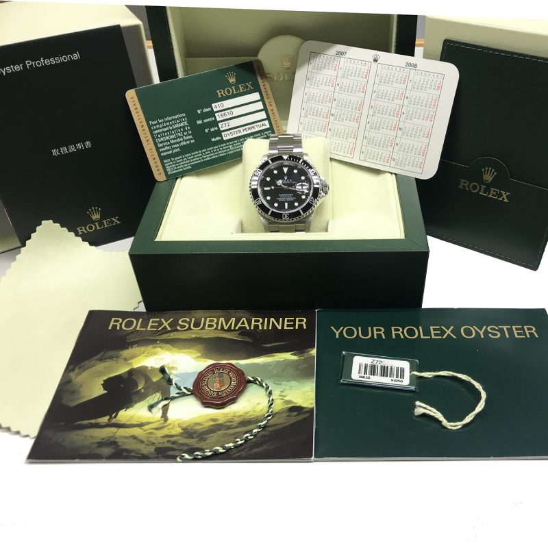 2007 Rolex Submariner 16610 Box & Card - Image 17