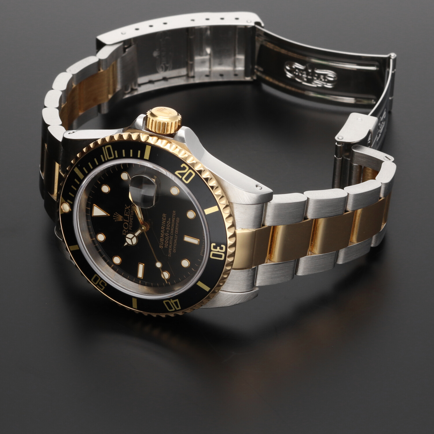 Rolex 16613 black deals