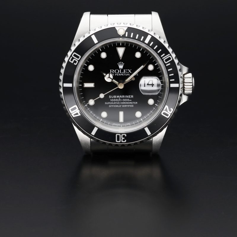 1991 Rolex Submariner ref. 16610 Tritium Dial with Original Box and Papers Serviced! - Image 3