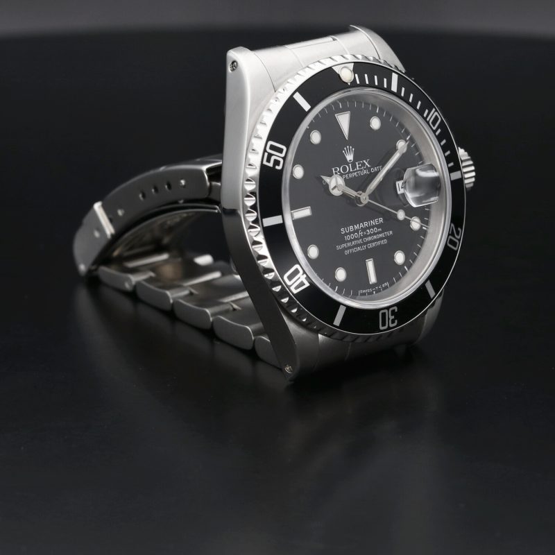 1991 Rolex Submariner ref. 16610 Tritium Dial with Original Box and Papers Serviced! - Image 4