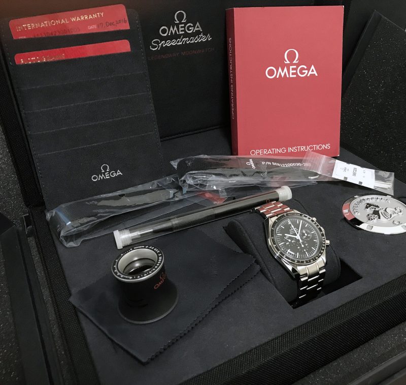 2016 Omega Speedmaster Professional Moonwatch 31130423001005  with Box & Papers - Image 12