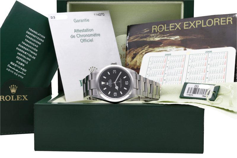 2005 Rolex Explorer 114270 with Box & Papers - Image 16