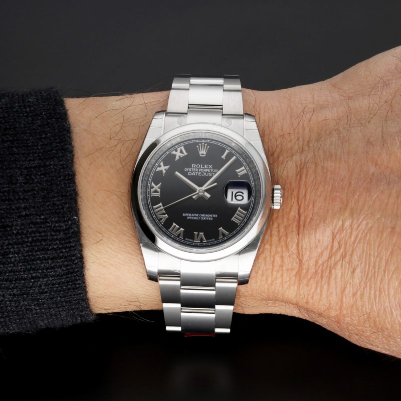 2017 Rolex Datejust 116200 Full-Set Nuovo Mai Indossato con Pellicole - immagine 4