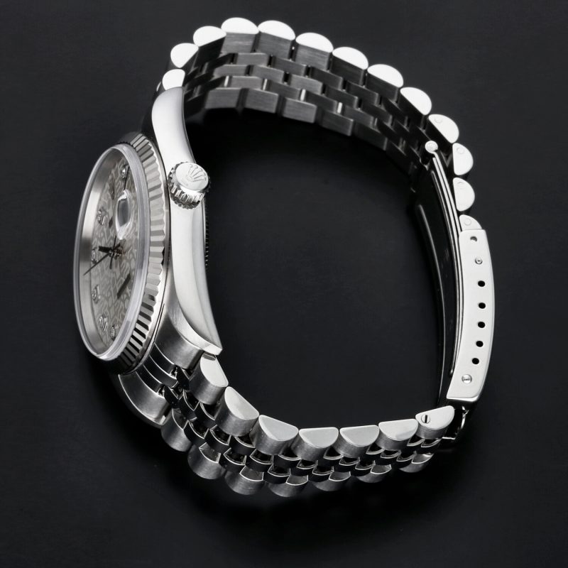 1998 Rolex Datejust 16234 Factory Jubilee Diamond Dial with Box & Papers - Image 15