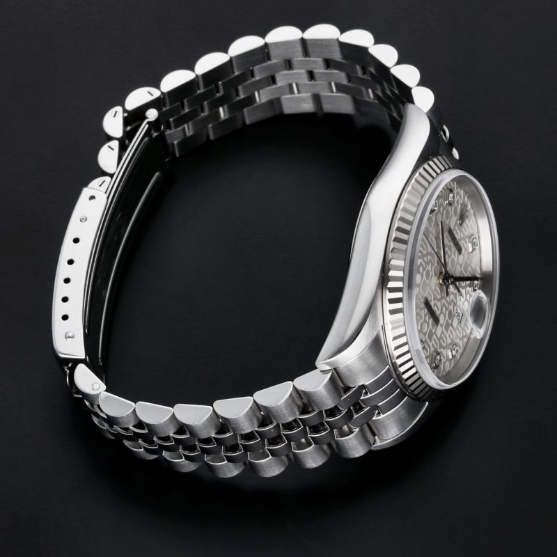 1998 Rolex Datejust 16234 Factory Jubilee Diamond Dial with Box & Papers - Image 14