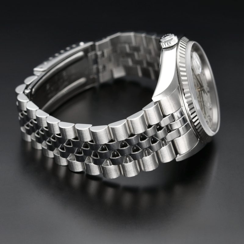 1998 Rolex Datejust 16234 Factory Jubilee Diamond Dial with Box & Papers - Image 7