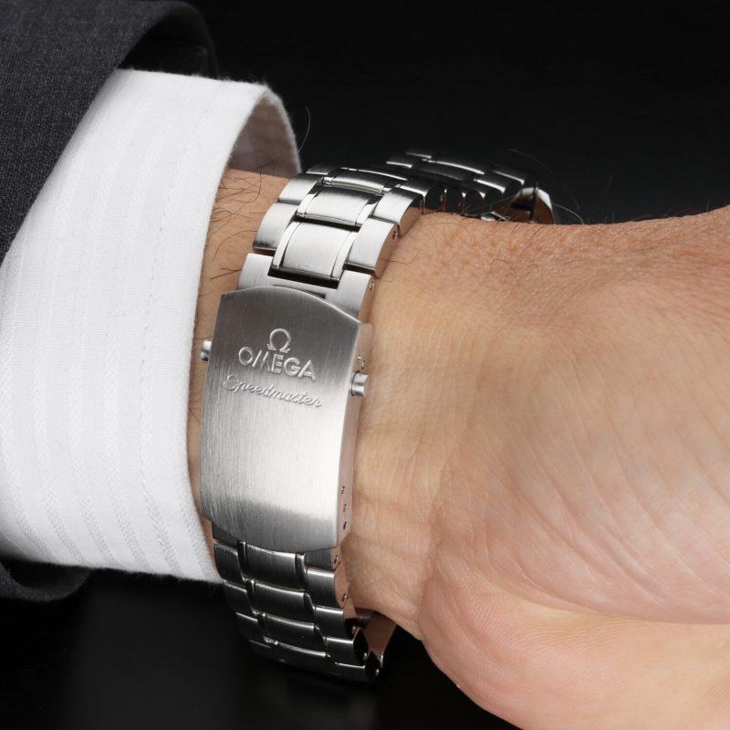 2012 Omega Speedmaster Date Chronometer Automatico 3210.50.00 Full-Set Revisionato Omega - immagine 5