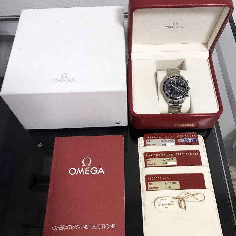 2012 Omega Speedmaster Date Chronometer Automatico 3210.50.00 Full-Set Revisionato Omega - immagine 13