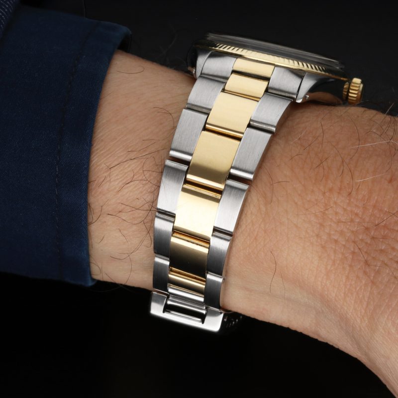 1969 ca. Vintage Rolex Oyster Perpetual Acciaio e Oro ref. 1005 - immagine 5