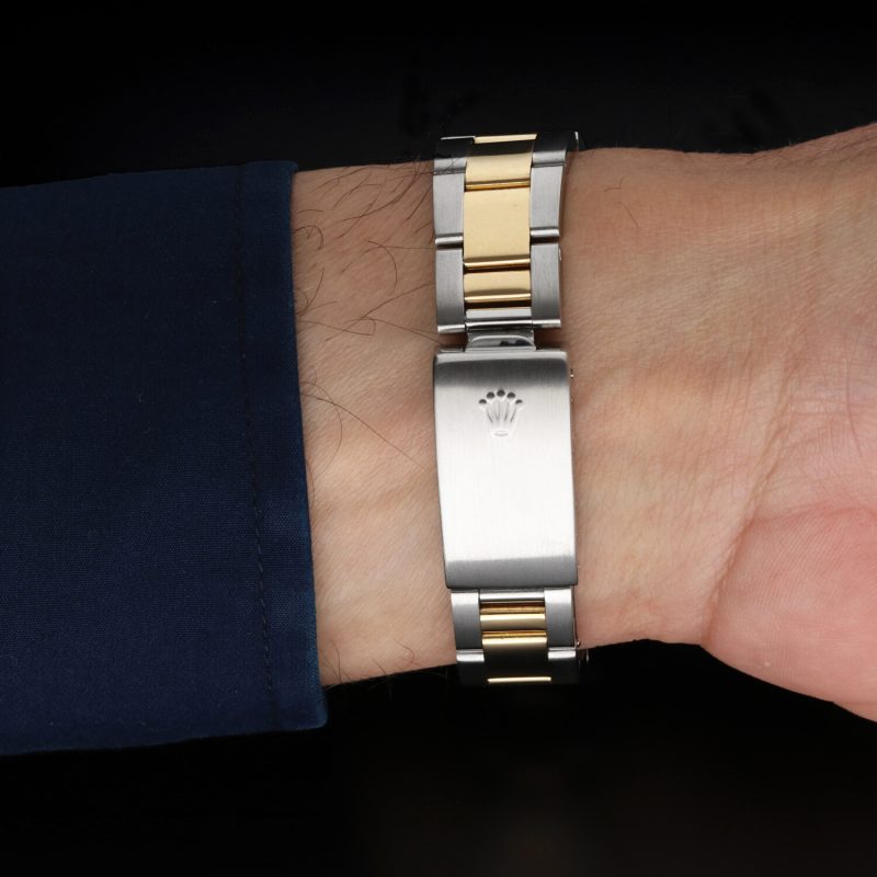 1969 ca. Vintage Rolex Oyster Perpetual Acciaio e Oro ref. 1005 - immagine 6