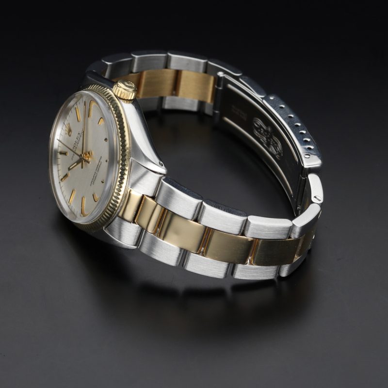 1969 ca. Vintage Rolex Oyster Perpetual Acciaio e Oro ref. 1005 - immagine 7