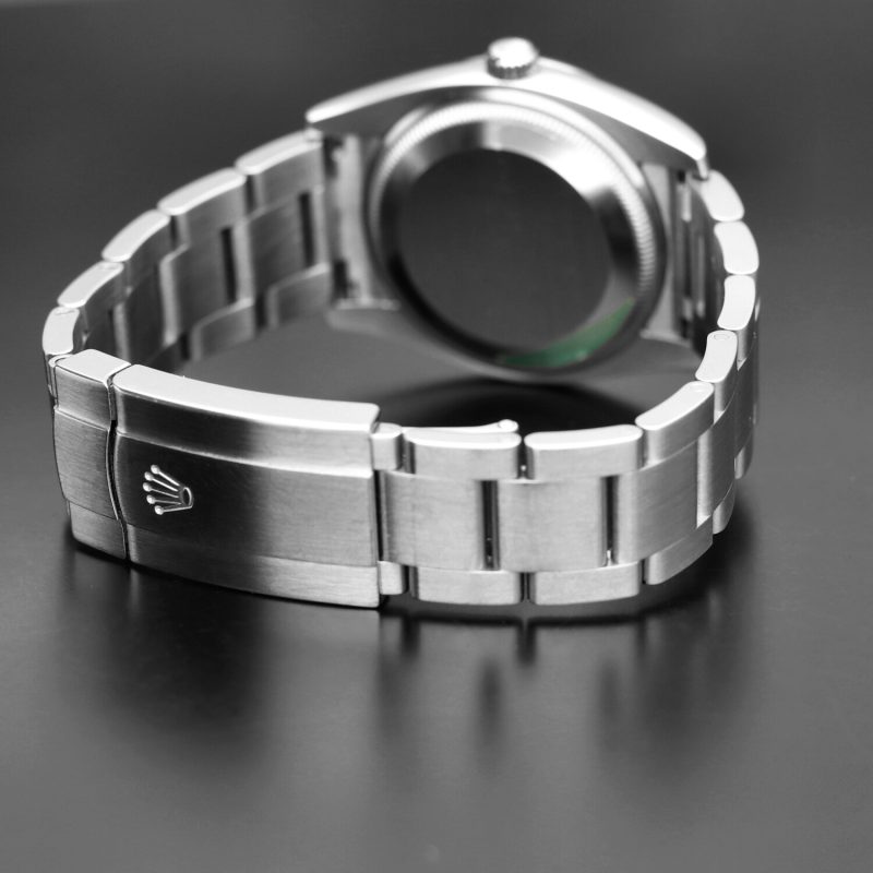 2011 Rolex Air-King 114200 Silver 3/6/9 Dial with Box and Card - Image 11