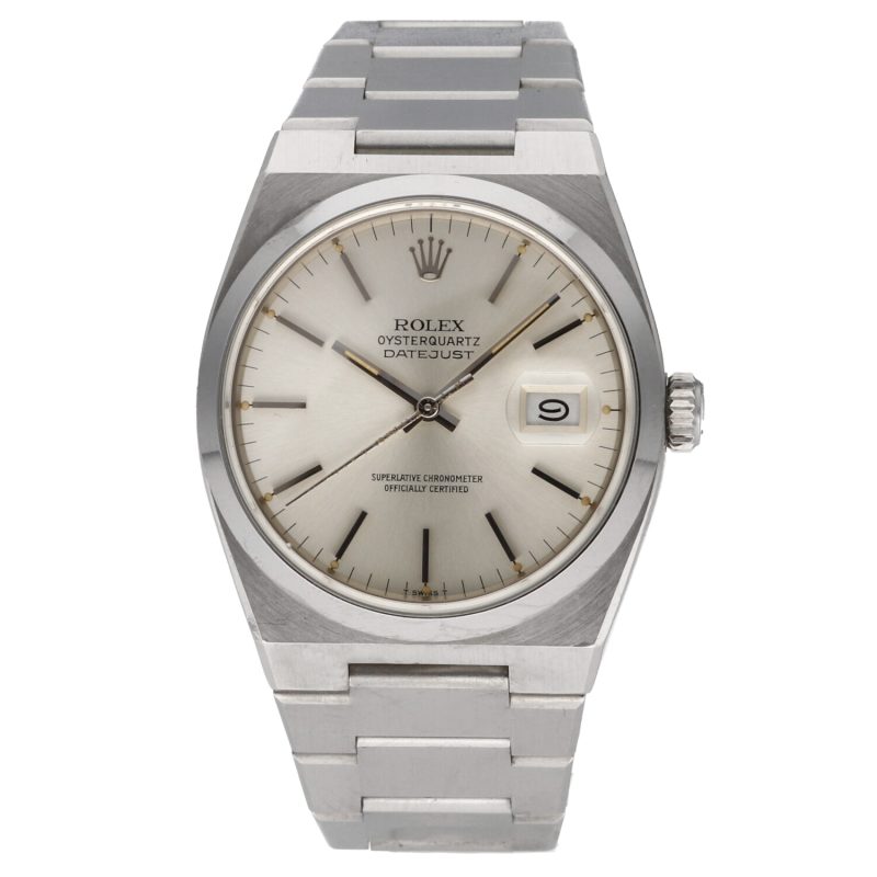 1983 Rolex Vintage Oysterquartz Datejust 17000 Unpolished with Box & Papers - Image 3