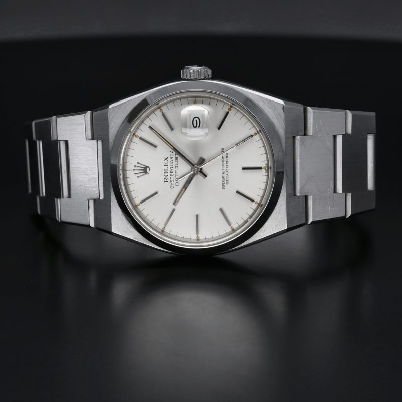 1983 Rolex Vintage Oysterquartz Datejust 17000 Unpolished with Box & Papers - Image 8