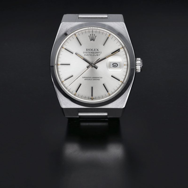 1983 Rolex Vintage Oysterquartz Datejust 17000 Unpolished with Box & Papers - Image 4