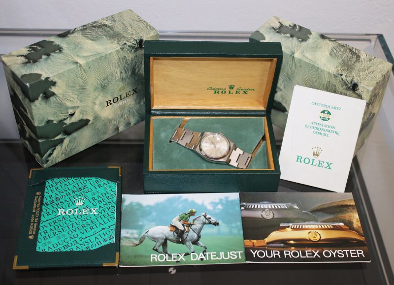1983 Rolex Vintage Oysterquartz Datejust 17000 Unpolished with Box & Papers - Image 16