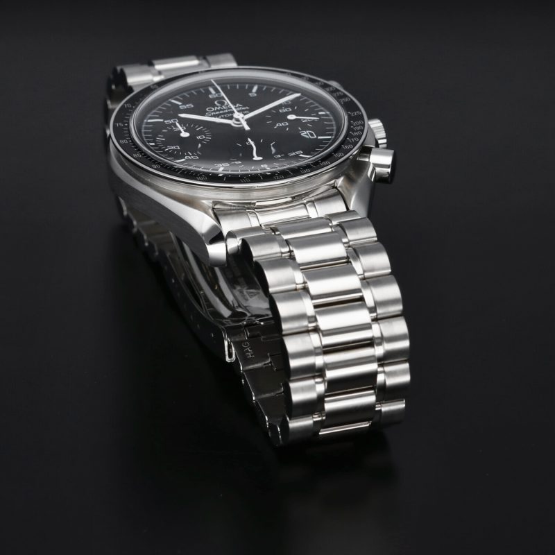 1998 Unworn Omega Speedmaster Automatic Reduced ref. 35105000 SS 39mm With Box & Card - Image 9