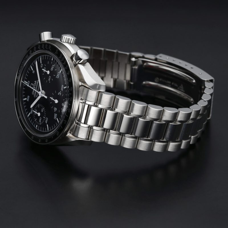1998 Unworn Omega Speedmaster Automatic Reduced ref. 35105000 SS 39mm With Box & Card - Image 7