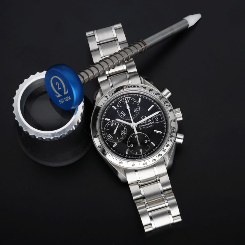 1998 Omega Speedmaster Date Automatic 35135000 Serviced - Image 7