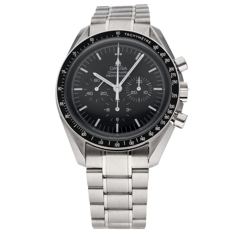2005 Omega Speedmaster Professional Moonwatch 35705000 con Scatola e Garanzia - immagine 3