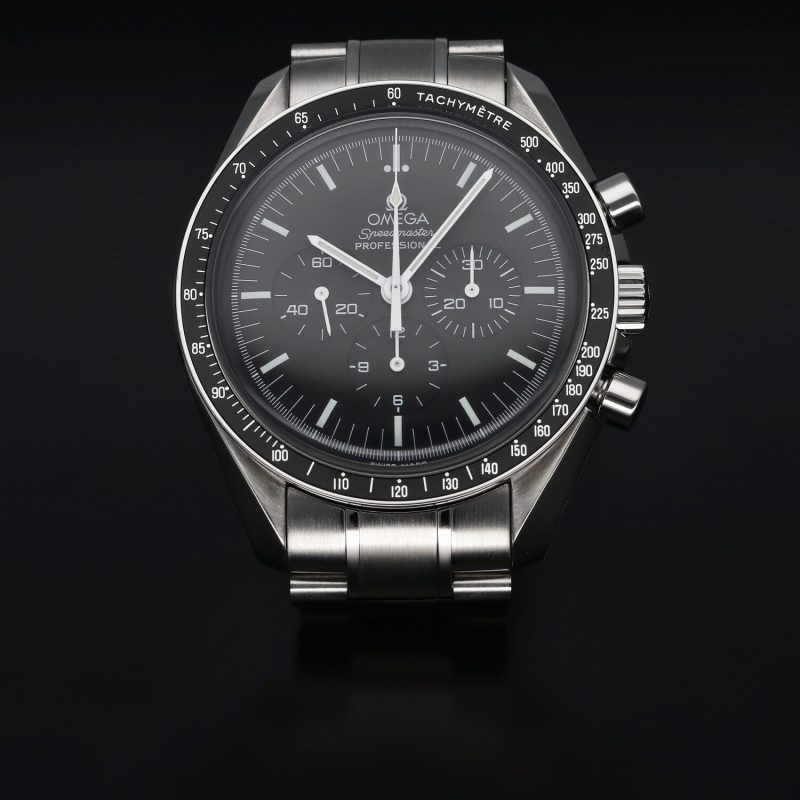 2005 Omega Speedmaster Professional Moonwatch 35705000 con Scatola e Garanzia - immagine 4
