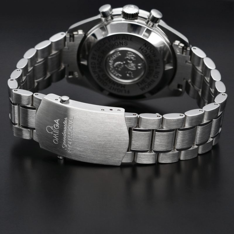 2005 Omega Speedmaster Professional Moonwatch 35705000 con Scatola e Garanzia - immagine 9