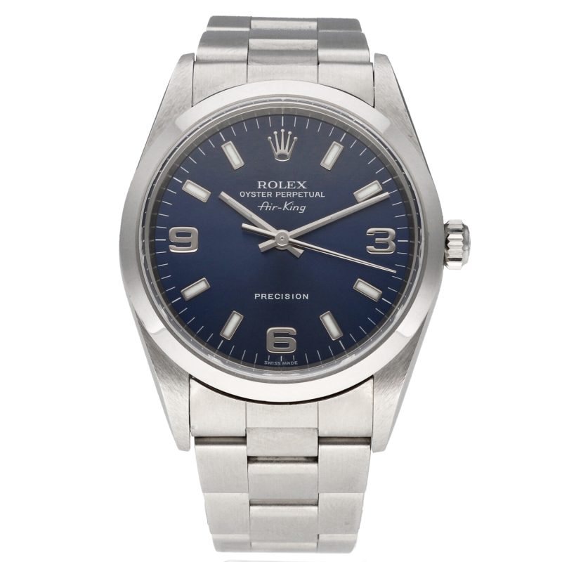 2001 Rolex Air-King Precision 14000M Blue Dial - Just Serviced - Image 2