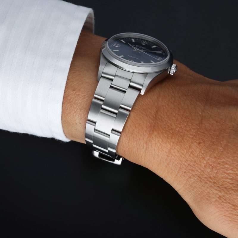 2001 Rolex Air-King Precision 14000M Blue Dial - Just Serviced - Image 6