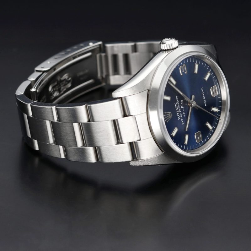 2001 Rolex Air-King Precision 14000M Blue Dial - Just Serviced - Image 8