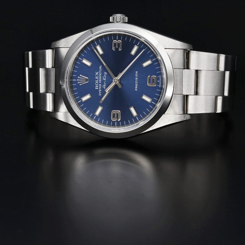 2001 Rolex Air-King Precision 14000M Blue Dial - Just Serviced - Image 4