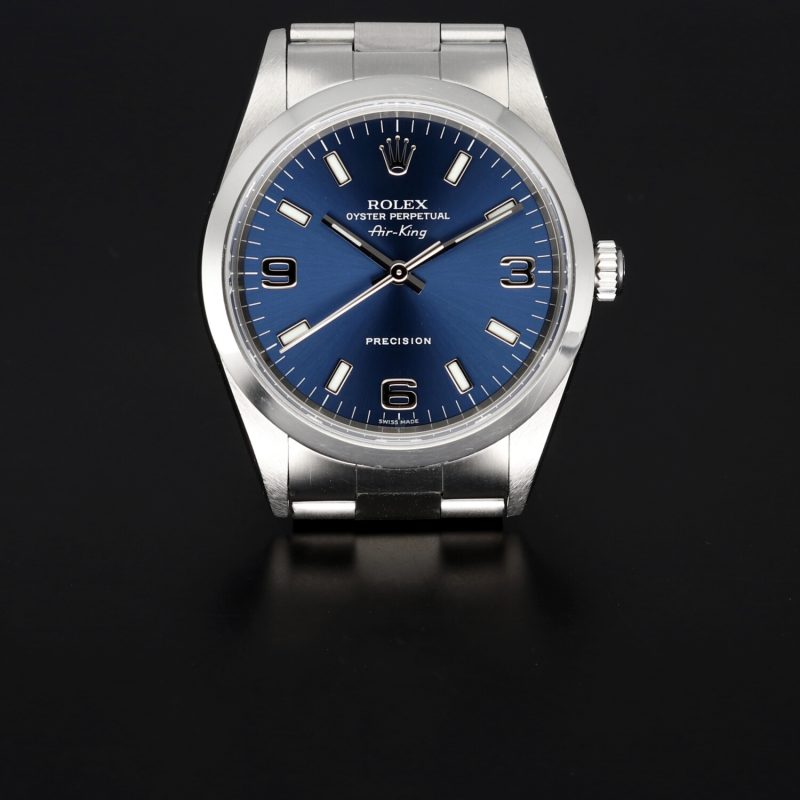 2001 Rolex Air-King Precision 14000M Blue Dial - Just Serviced - Image 3