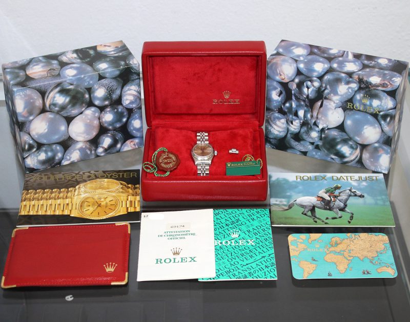 1995 Rolex Datejust 69174 Lunetta Oro Bianco Quadrante Champagne con Scatola e Garanzia - immagine 15