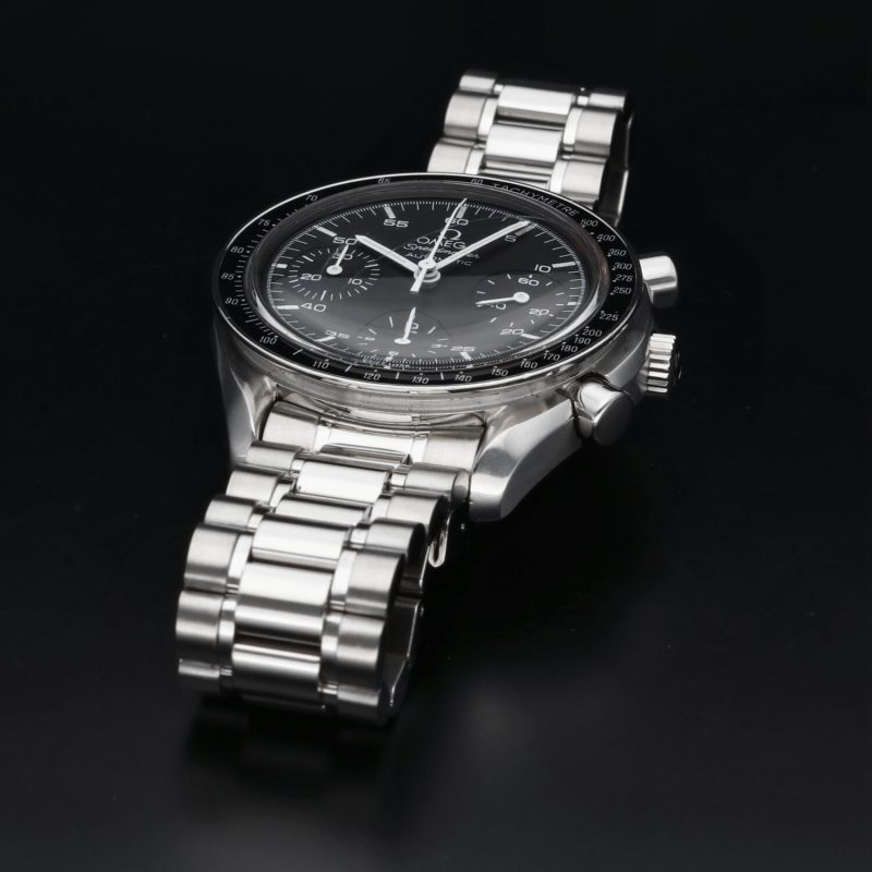 1998 Omega Speedmaster Reduced 35105000 Automatic SS 39mm. with Box & Card - Image 13