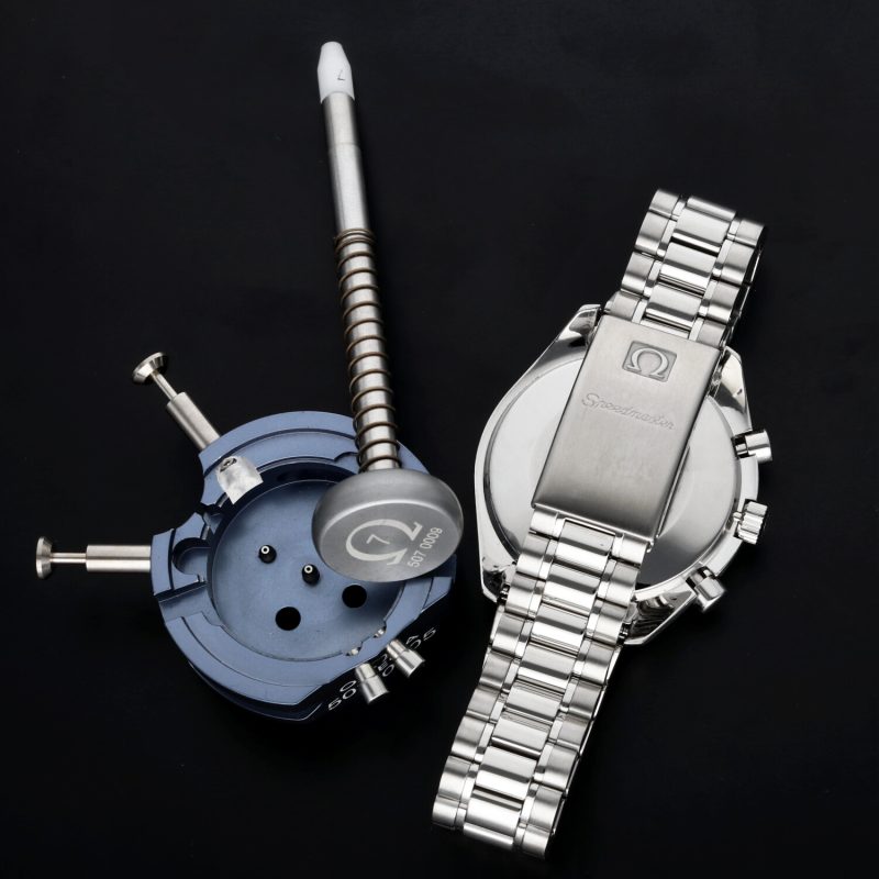 1998 Omega Speedmaster Reduced 35105000 Automatic SS 39mm. with Box & Card - Image 16