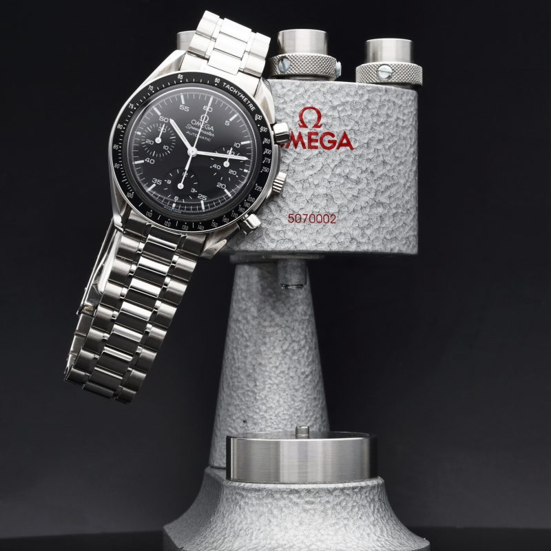 1998 Omega Speedmaster Reduced 35105000 Automatic 39mm with Box & Cards Serviced! - Image 5