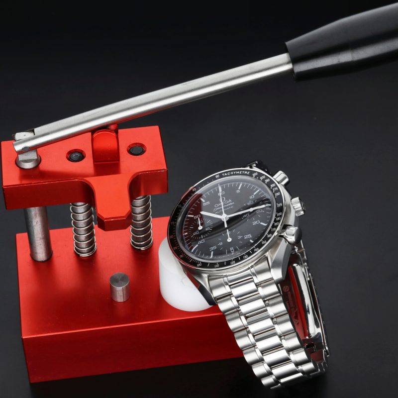 2006 Omega Speedmaster Reduced 35105000 Automatic Stainless Steel with Box & Cards - Image 6