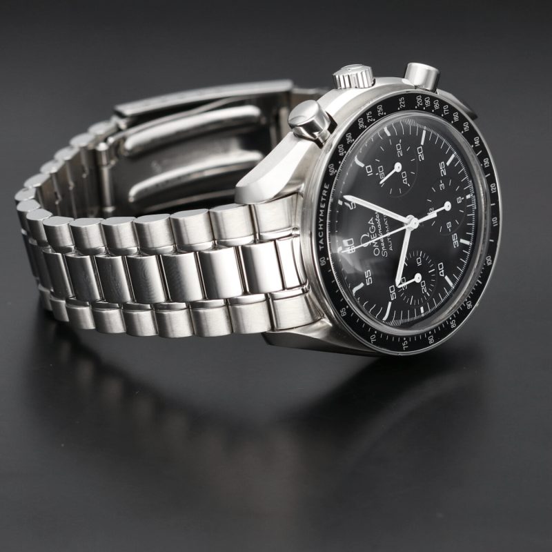 2006 Omega Speedmaster Reduced 35105000 Automatic Stainless Steel with Box & Cards - Image 9