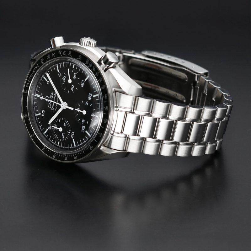 2010 Omega Speedmaster Reduced 35105000 Acciaio Automatico 39mm con Scatola & Garanzia - immagine 12