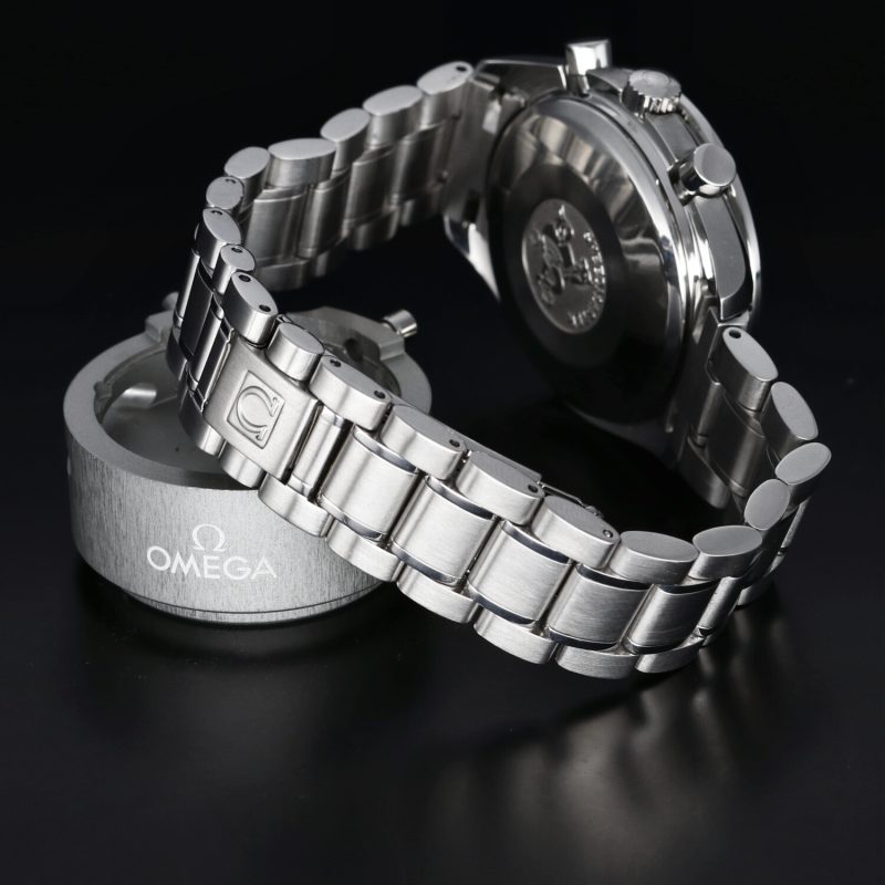 2005 Omega Speedmaster Day Date  Automatico ref. 35233000 Acciaio 39mm con Scatola e Garanzia Originale - immagine 5