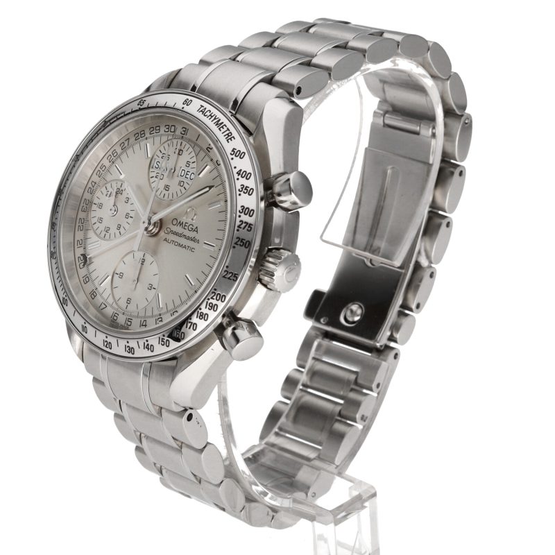 2005 Omega Speedmaster Day Date  Automatico ref. 35233000 Acciaio 39mm con Scatola e Garanzia Originale - immagine 2