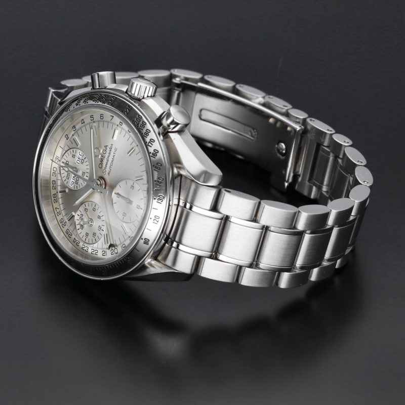 2005 Omega Speedmaster Day Date  Automatico ref. 35233000 Acciaio 39mm con Scatola e Garanzia Originale - immagine 13