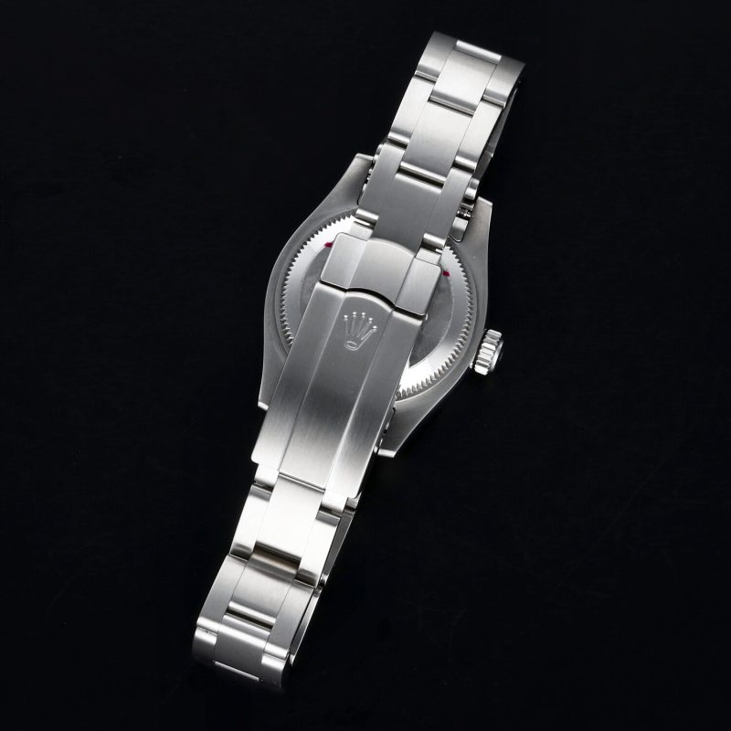 2018 Rolex Ladies Oyster Perpetual 176200 Random Serial SS 26mm Black Stick Dial With Original Box & Cards - Image 13