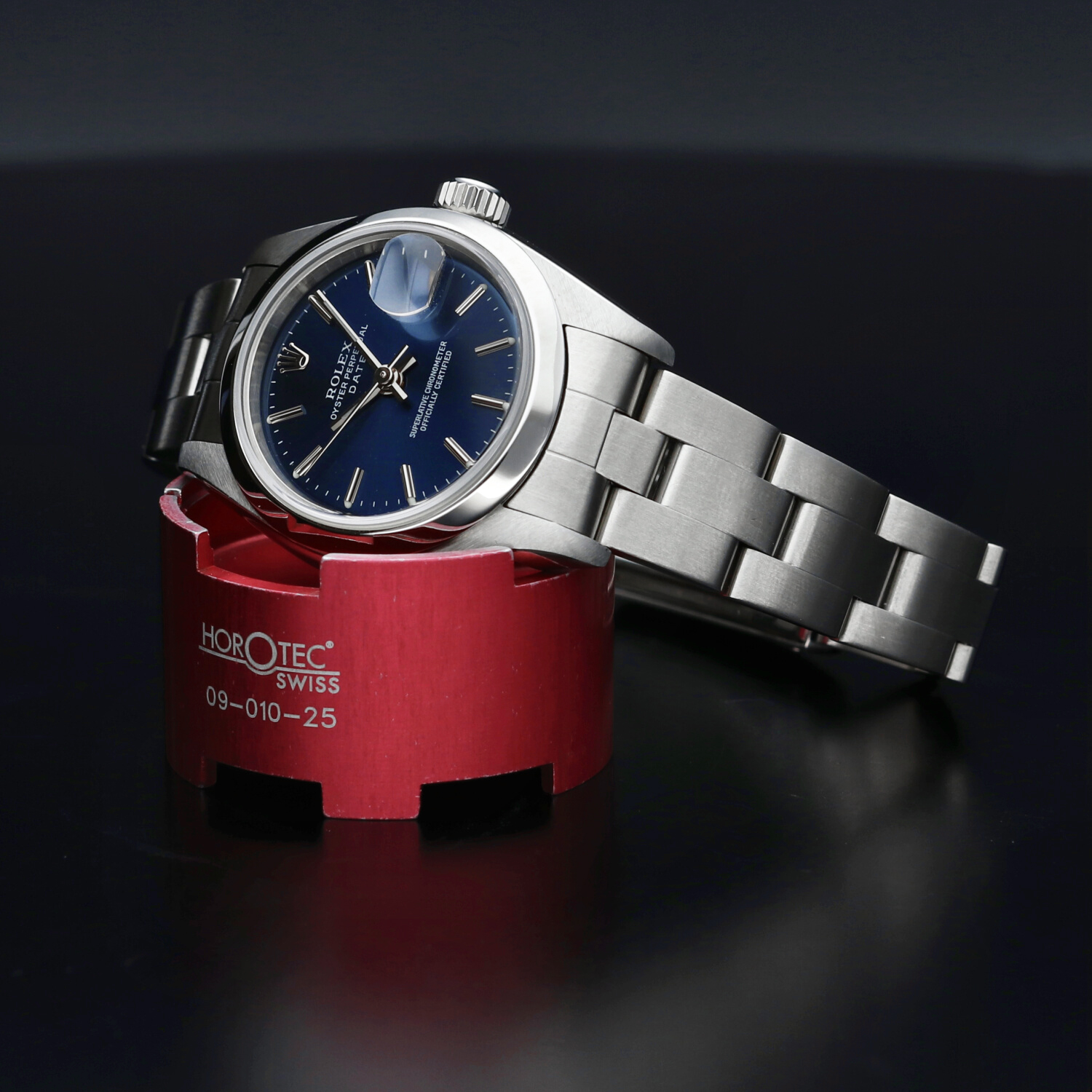 Rolex sales donna blu