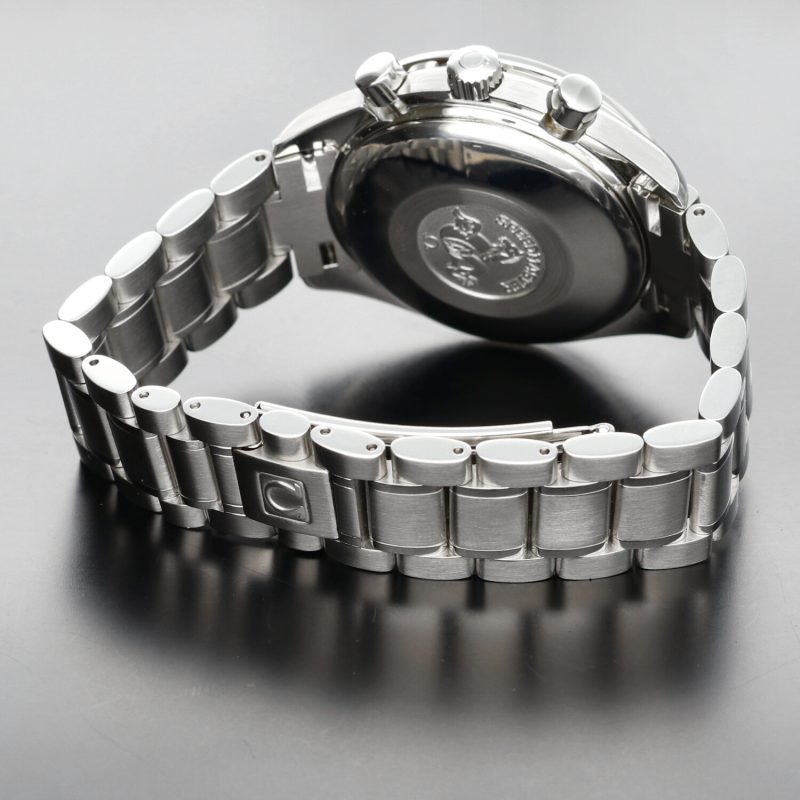 1999 ca. Omega Speedmaster Date Automatico 35135000 Appena Revisionato! - immagine 7