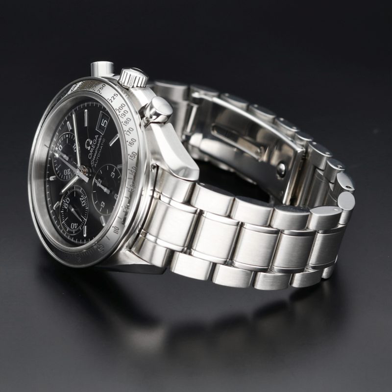 1999 ca. Omega Speedmaster Date Automatico 35135000 Appena Revisionato! - immagine 6